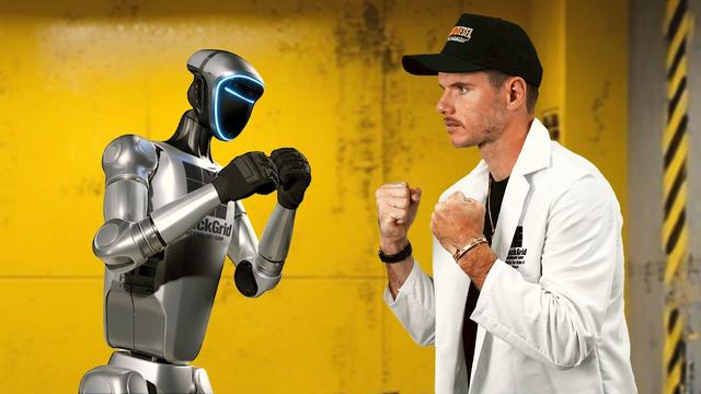 What Happens if you Abuse a Robot? (I hit him with my truck)