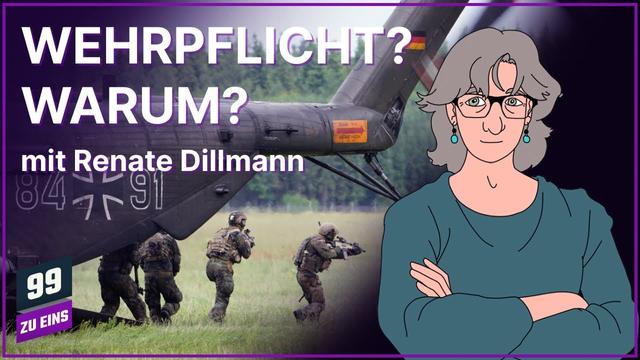 Wehrpflicht? Warum Deutschland kriegstüchtig werden soll - Vortrag mit Renate Dillmann