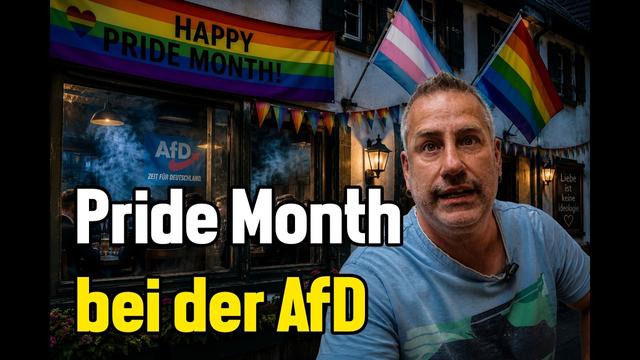 Afd-Treffpunkt im Waldorfer Hof: Außen bunt - innen blau