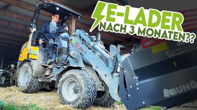 🔋⚡Neuer ELEKTRO-Hoflader: Vor- und Nachteile nach 3 Monaten mit dem Giant G2200E (+Vergleich G2700E)