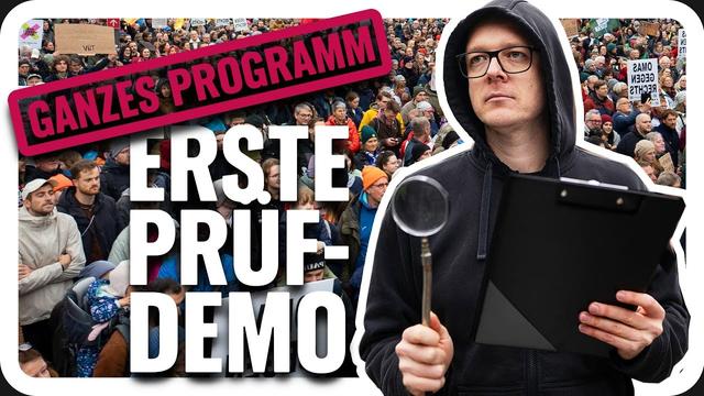 Wir PRÜFen das! | Das war die PRÜF-Auftakt-Demo in Hamburg am 08.11.