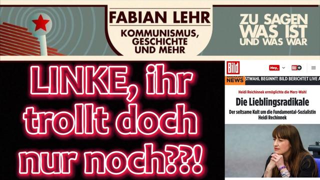 LINKE, ihr trollt doch nur noch??!