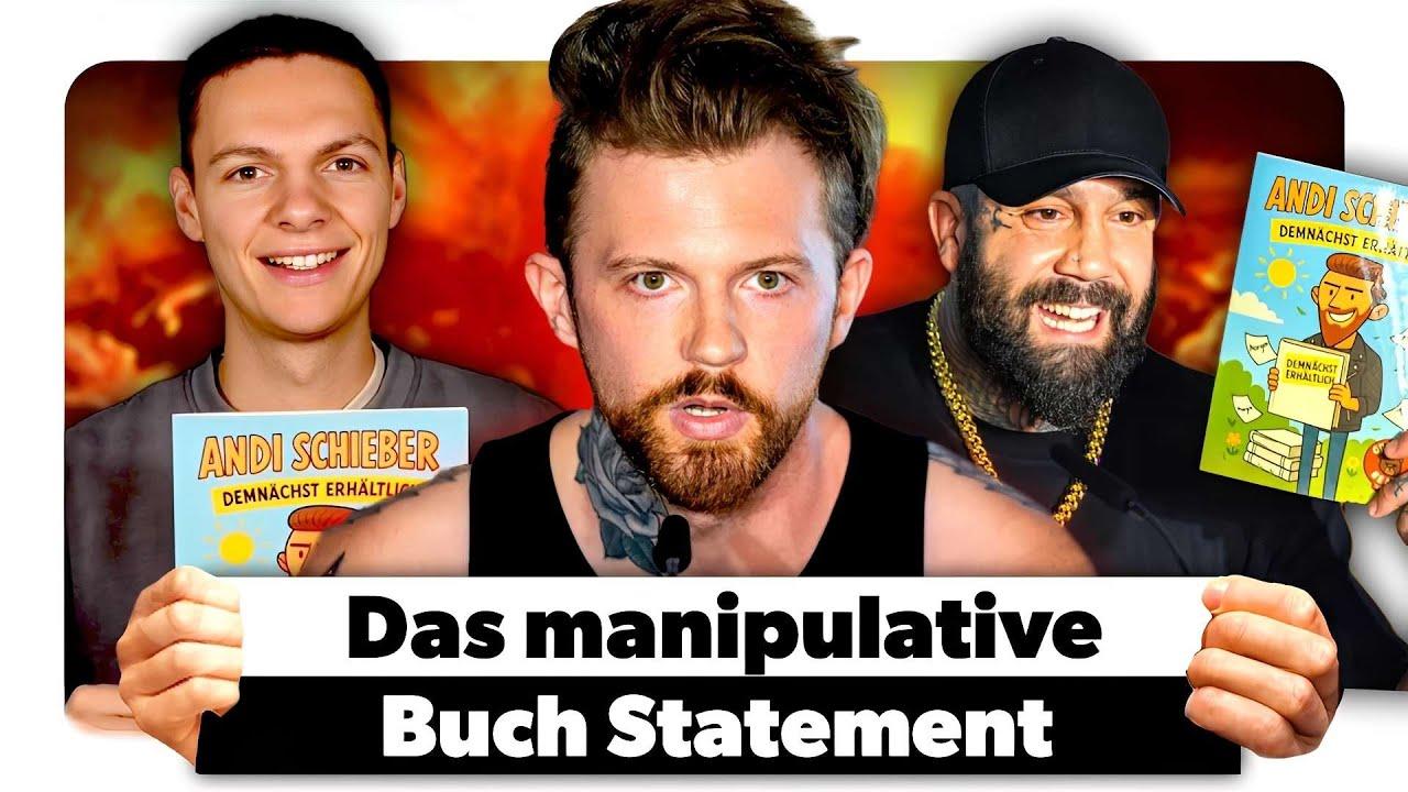 André Schieblers manipulatives Live „Statement“ zum Buch