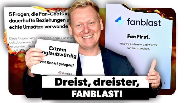 Das Problem von Fanblast ist noch viel dreister als gedacht: Blog Forum, Statements & mehr
