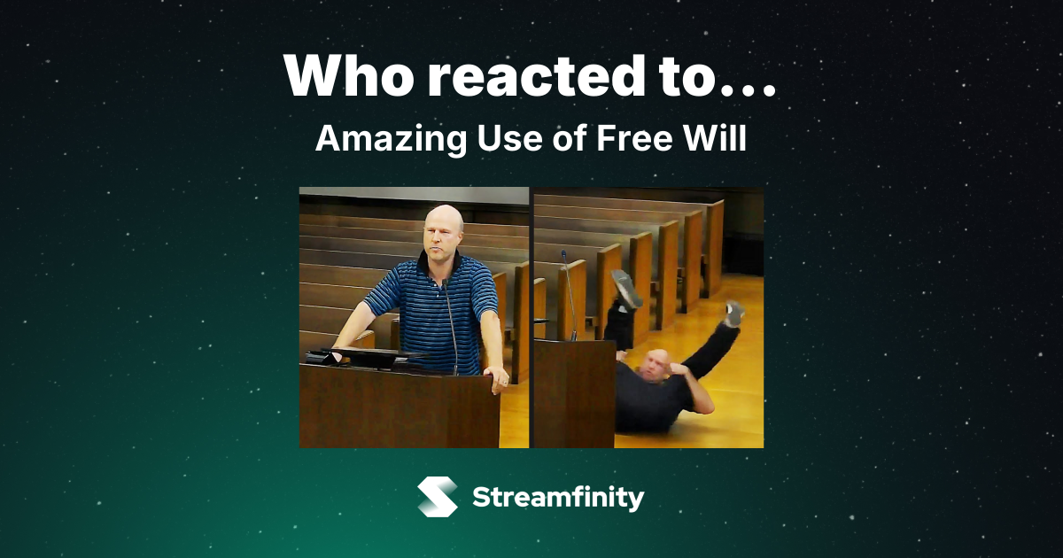 Who reacted to 